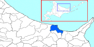 Localização de Abashiri