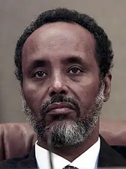 Abdiqasim Salad Hassan serviu de 2000–2004 n. 1941 (85 anos)