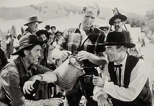 Hank Patterson, Lloyd Bridges e Randolph Scott