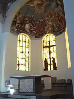 Abside e o altar-mor