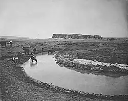vista de Acoma mesa, 1899