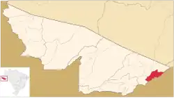 Localização de Plácido de Castro no Acre