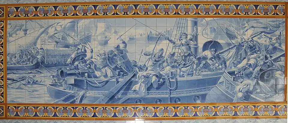 Afonso de Albuquerque em Ormuz.