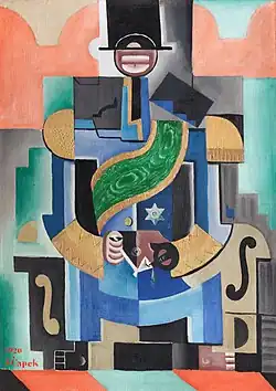 Josef Čapek, 1920, Rei Africano, Galeria Nacional de Praga