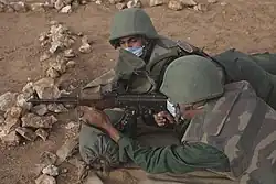 Soldados marroquinos