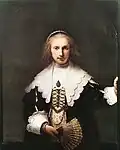 REMBRANDT - Agatha Bas (1641)