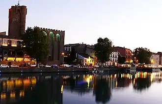 Agde à noite
