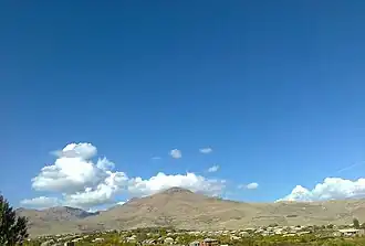 Paisagem ao redor da aldeia