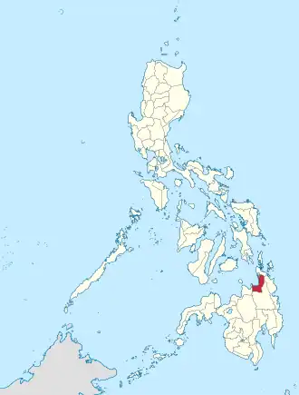 Agusan do Norte na Caraga Coordenadas : 9°10'N, 125°30'E