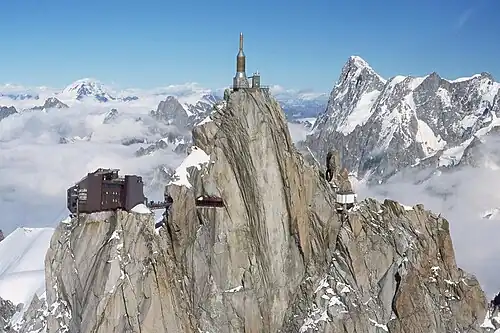 Vista da Aiguille du Midi