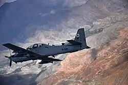 Super Tucano da Força Aérea Afegã
