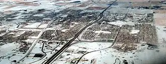 Vista aérea de Airdrie