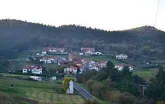 Vista do bairro de Akorda em Ibarranguelua