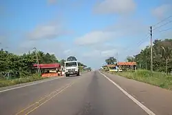 Trecho da Alça Viária no Km 40.