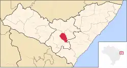 Localização de Arapiraca em Alagoas