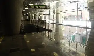 Interior da Estação Alameda.