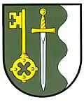 Brasão de armas de Albrechtice nad Vltavou