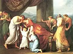 Morte de Alceste, 1741-1807.