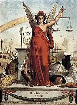 Allegory of the First Spanish Republic (1873).