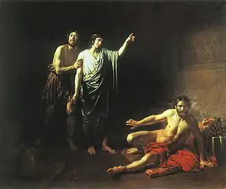 Joseph interpreta os sonhos do mordomo e do padeiro, 1827