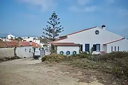 Casario na aldeia da Arrifana, em 2016.