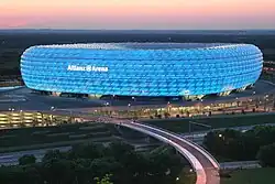 Allianz Arena, em Munique, na Alemanha