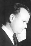 A photograph of Alois Vogt in 1945