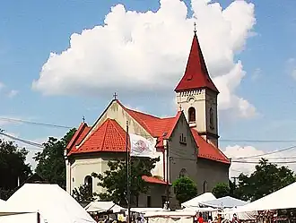 Igreja em Dolné Saliby.