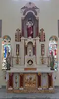 Altar do Sagrado Coração de Jesus, do lado esquerdo
