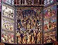 Veit Stoss: Retábulo na Igreja de Santa Maria, Cracóvia. Madeira policroma, 1477-1489