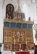 Peça-de-altar na Catedral de Århus