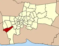 Localização de Bang Bon em Banguecoque