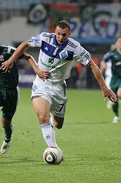 shevchenko jogando pelo clube