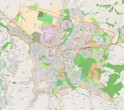 Localização de Andrychów na Polónia