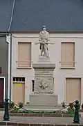 O&nbsp;monumento aos mortos de Angerville.