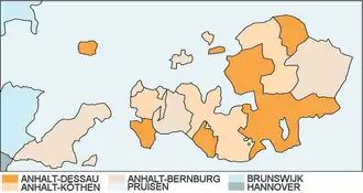 Localização de Anhalt-Köthen