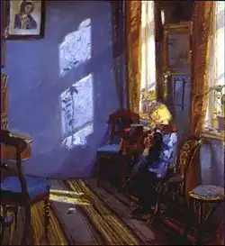 Solskin i den blå stue (Sunlight in the Blue Room, 1891)