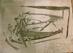 Dimorphodon macronyx, descoberto por Mary Anning, Lyme Regis.