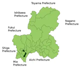 Localização de Anpachi