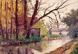 Antônio Parreiras: Paisagem, 1910