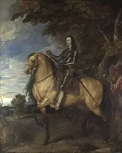 Retrato equestre de Carlos I, c. 1637-38