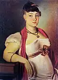 Antônio Velasco: Retrato de senhora, 1817, Museu Castro Maya.