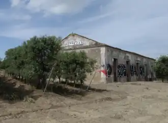 Ruinas do Apeadeiro de Reprezas, fotografadas em 2021