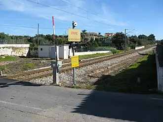 Vestígios do apeadeiro de Vale de Éguas, em 2018.