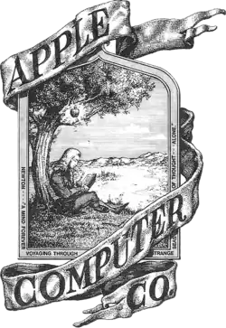 Primeiro protótipo de logo, de 1 de abril de 1976.