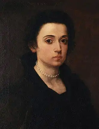 Arcangela Paladini - Autorretrato c.1620