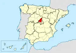 Mapa da área