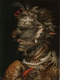 Água, 1566, Museu de História da Arte em Viena, Austria