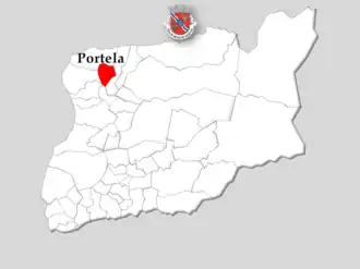 Localização no Município de Arcos de Valdevez