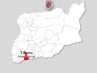 Localização no Município de Arcos de Valdevez